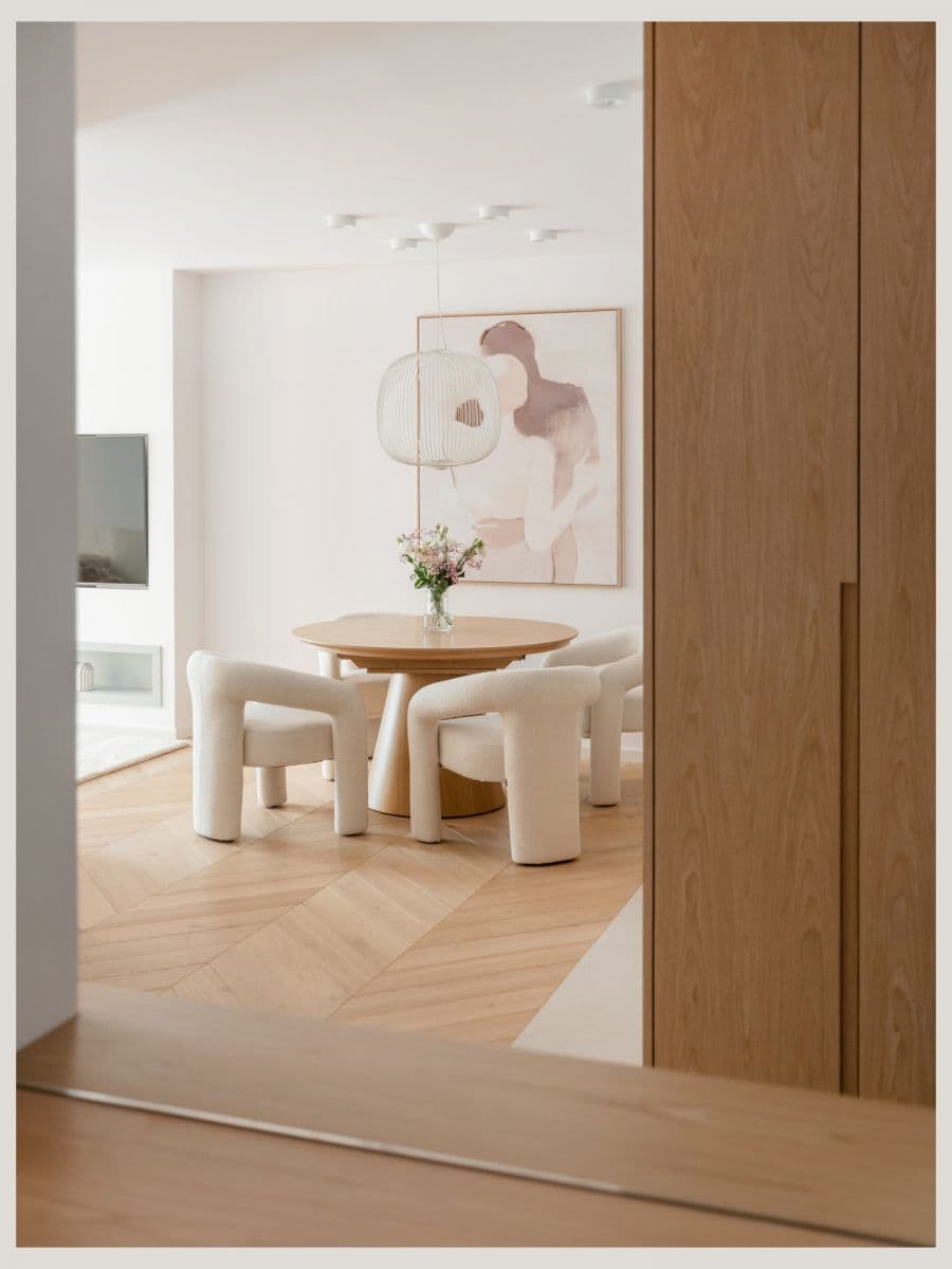Stylish 3-room apartment with park view balcony – 9