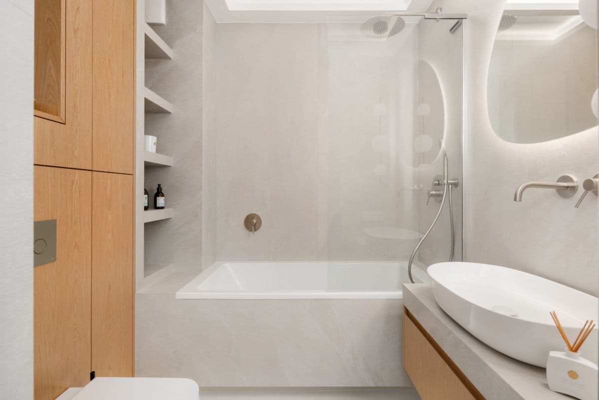 Stylish 3-room apartment with park view balcony – 17