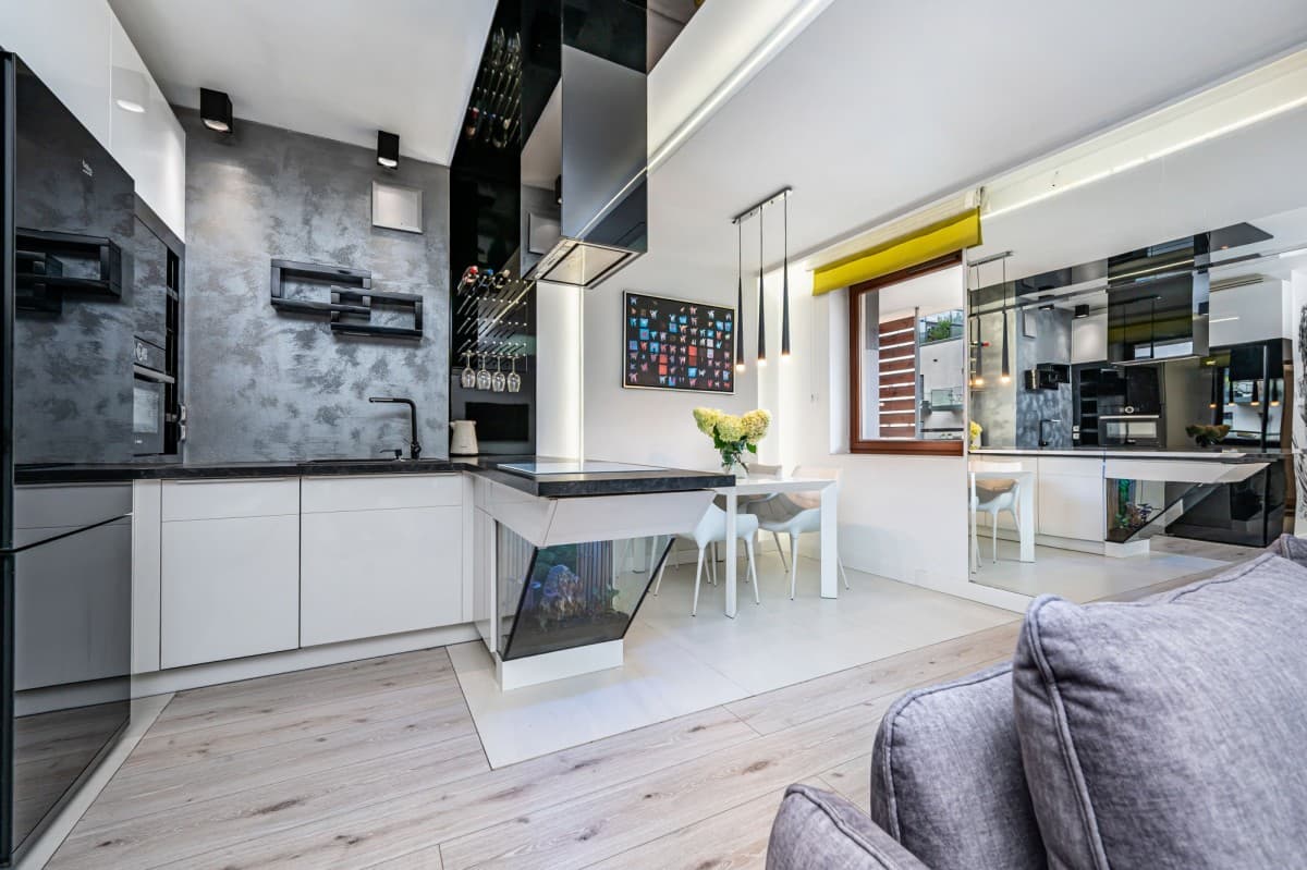Modern 3-room apartment with large terrace in Praga – 6