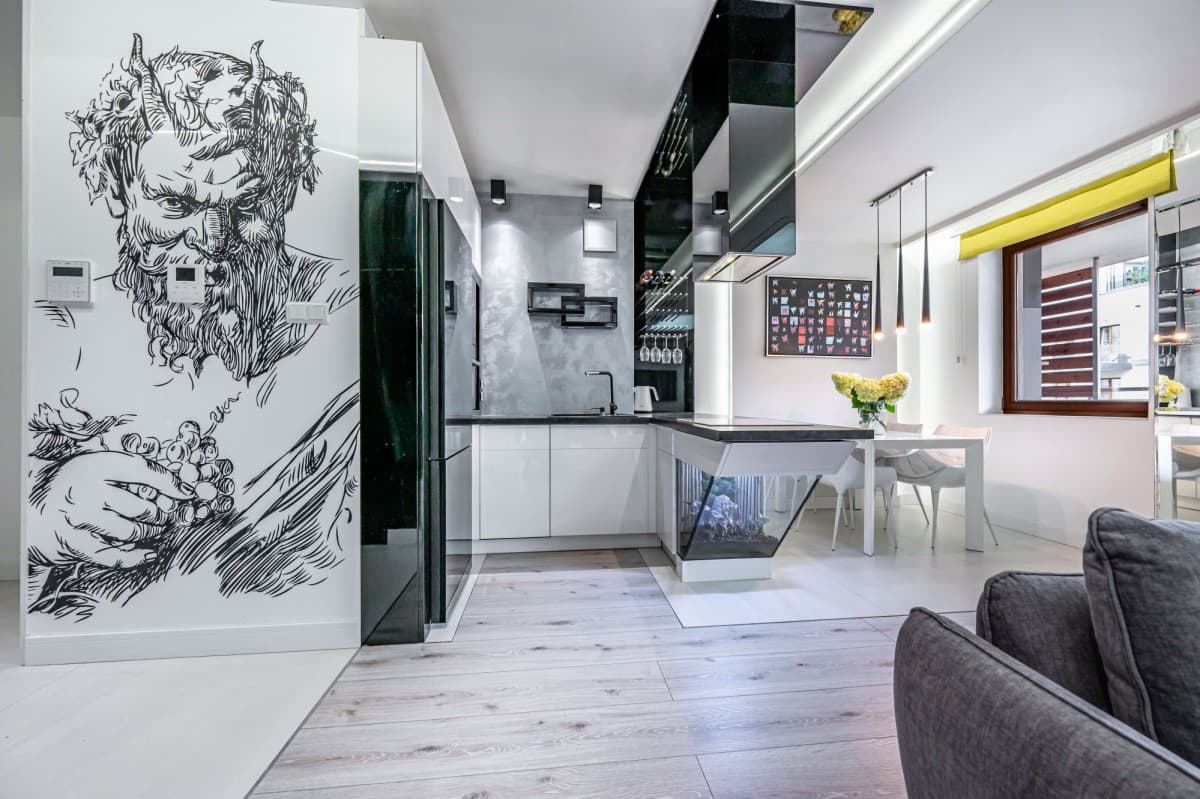 Modern 3-room apartment with large terrace in Praga – 17