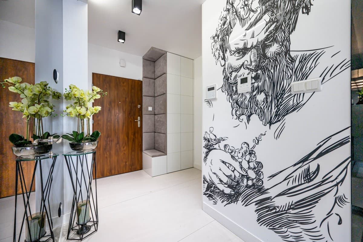 Modern 3-room apartment with large terrace in Praga – 19