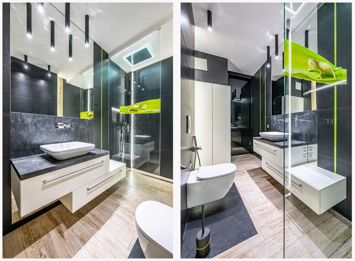 Modern 3-room apartment with large terrace in Praga – 21