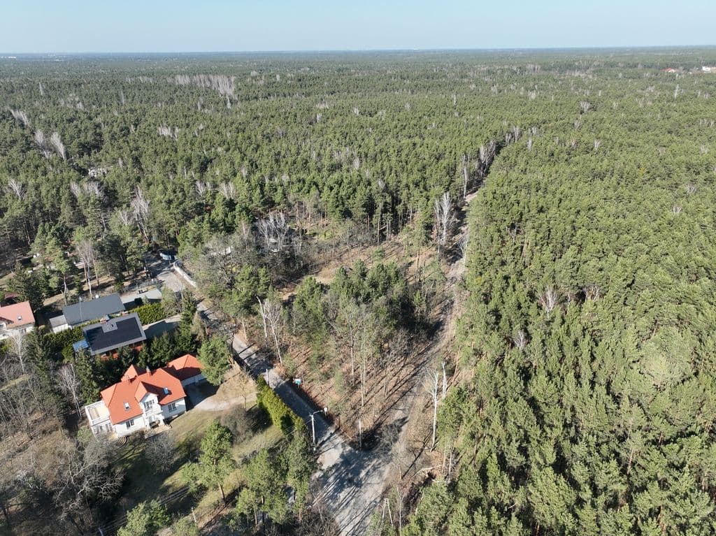 Peaceful building plot in green Wawer, 3249 m² – 9