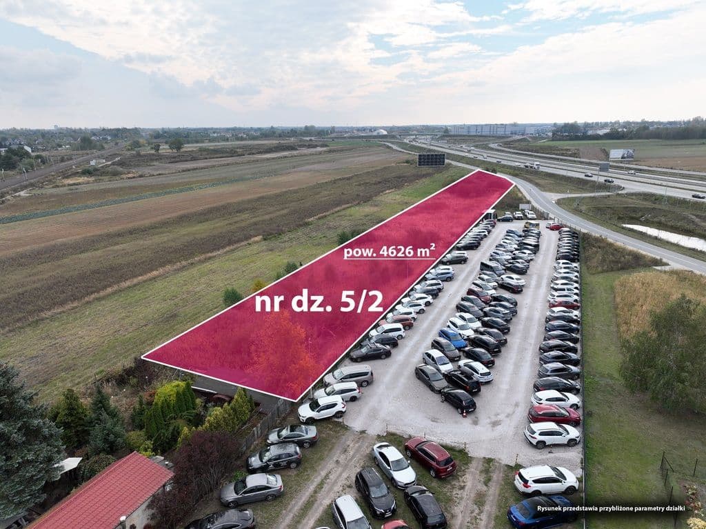 Large investment plot in Ursynów near S7 – 1