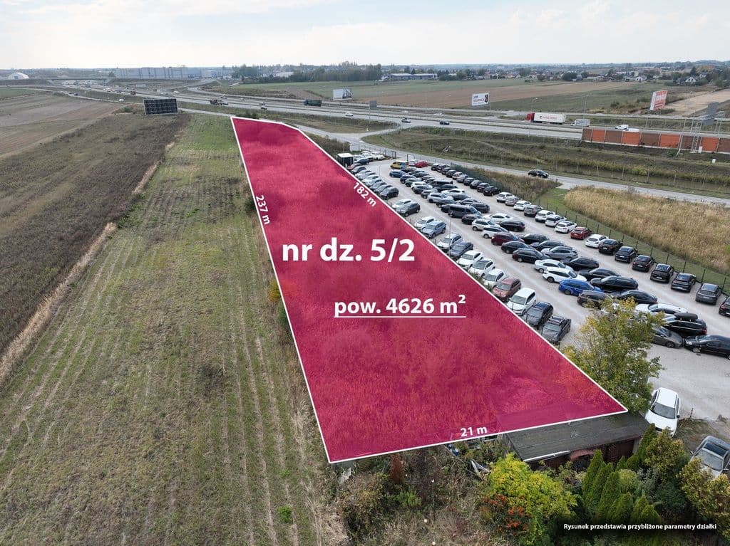 Large investment plot in Ursynów near S7 – 5
