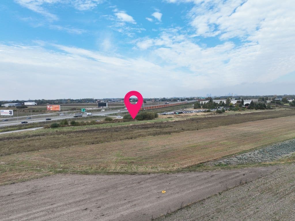 Large investment plot in Ursynów near S7 – 6