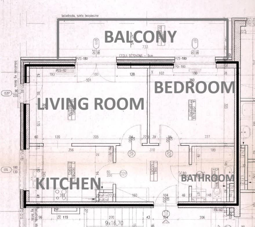 Furnished 2-room apartment with large loggia – 16