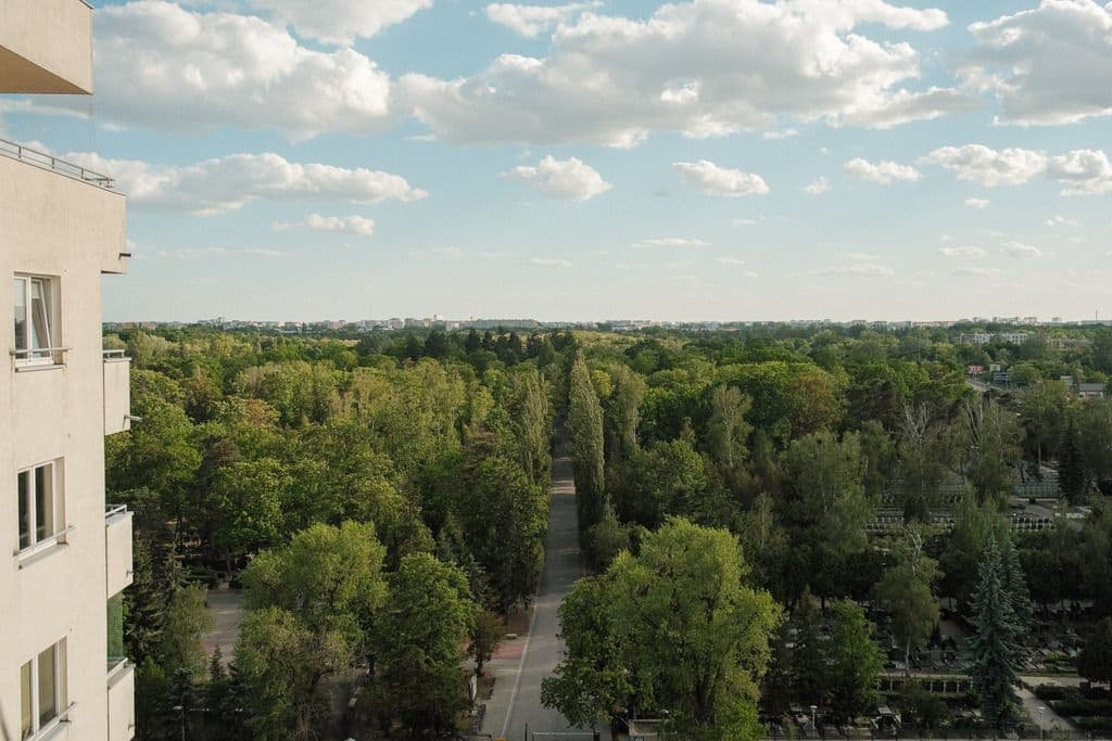 Panoramic view apartment with parking in Żoliborz – 3