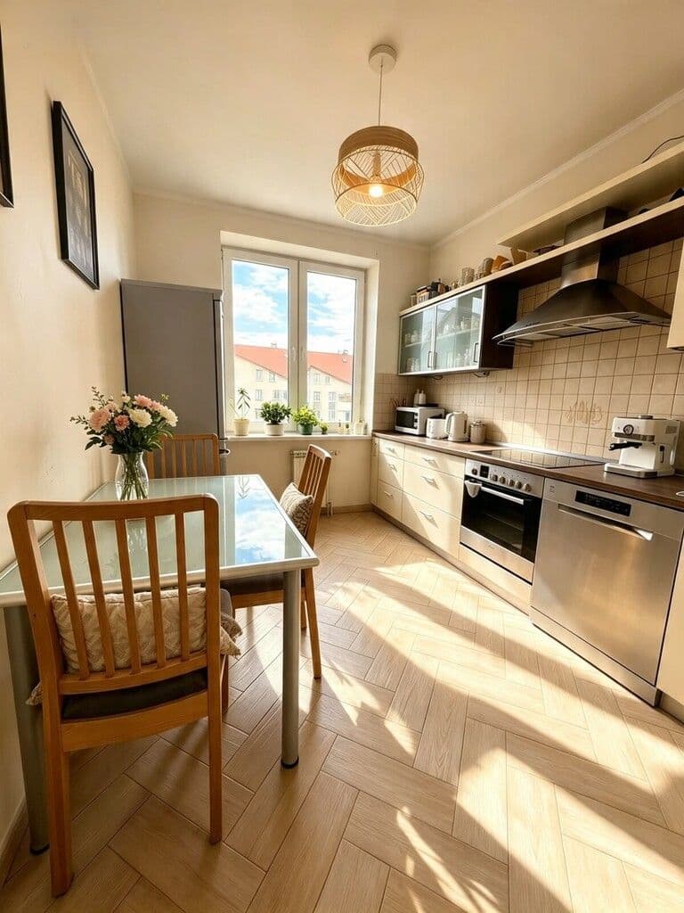 Spacious 3-room flat near Metro and Wola Park – 1