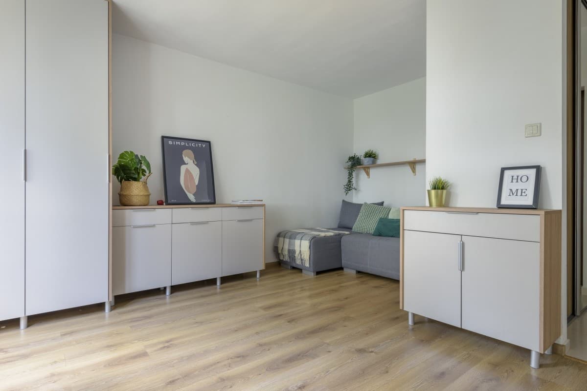 Cozy studio near Metro Bródno with balcony – 3