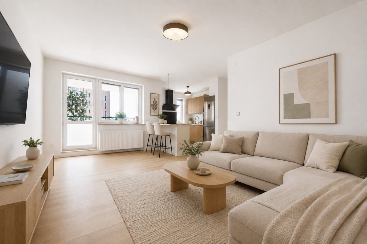 Panoramic 4-room apartment with sunset views – 1