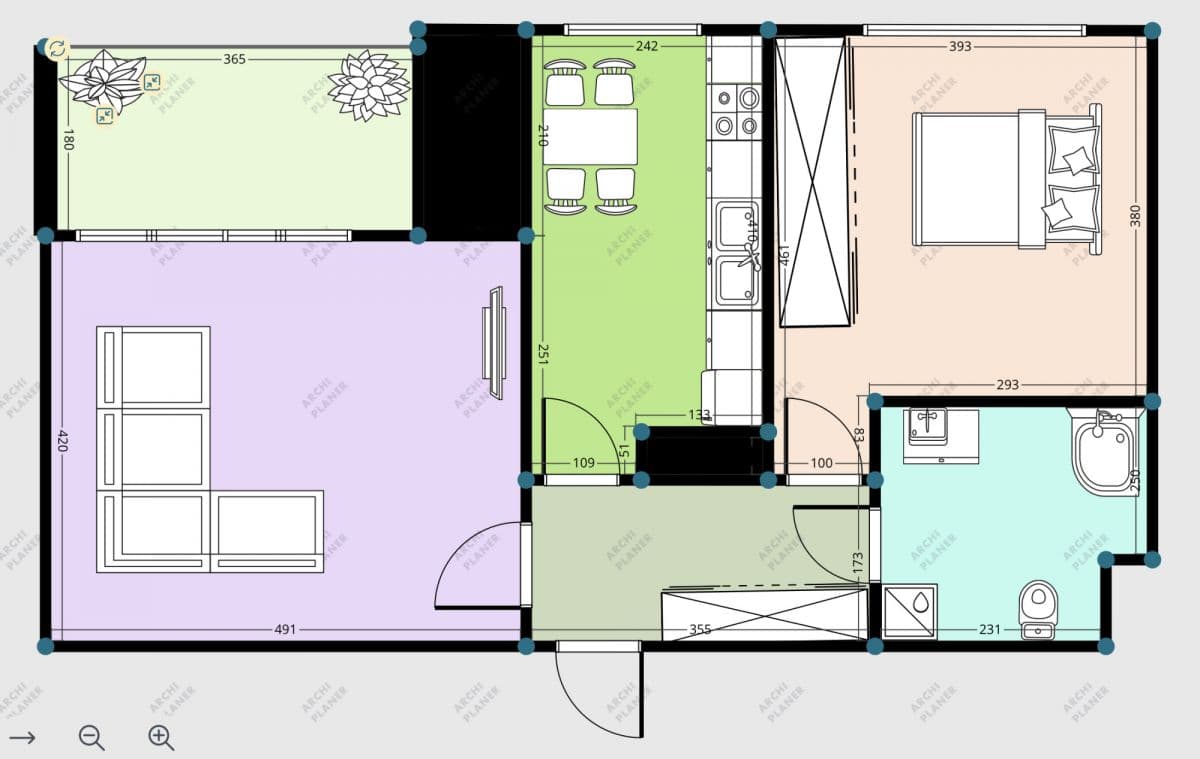 Bright apartment near Metro Dworzec Gdański – 10
