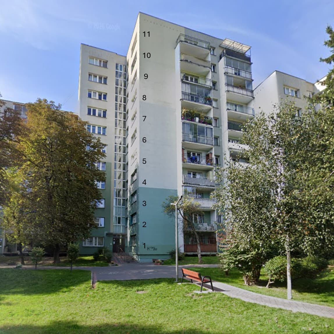 Bright 3-room apartment 5 min from metro – 2