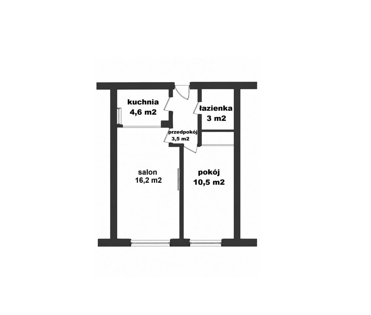 Spacious 2-room apartment in central Warsaw – 11