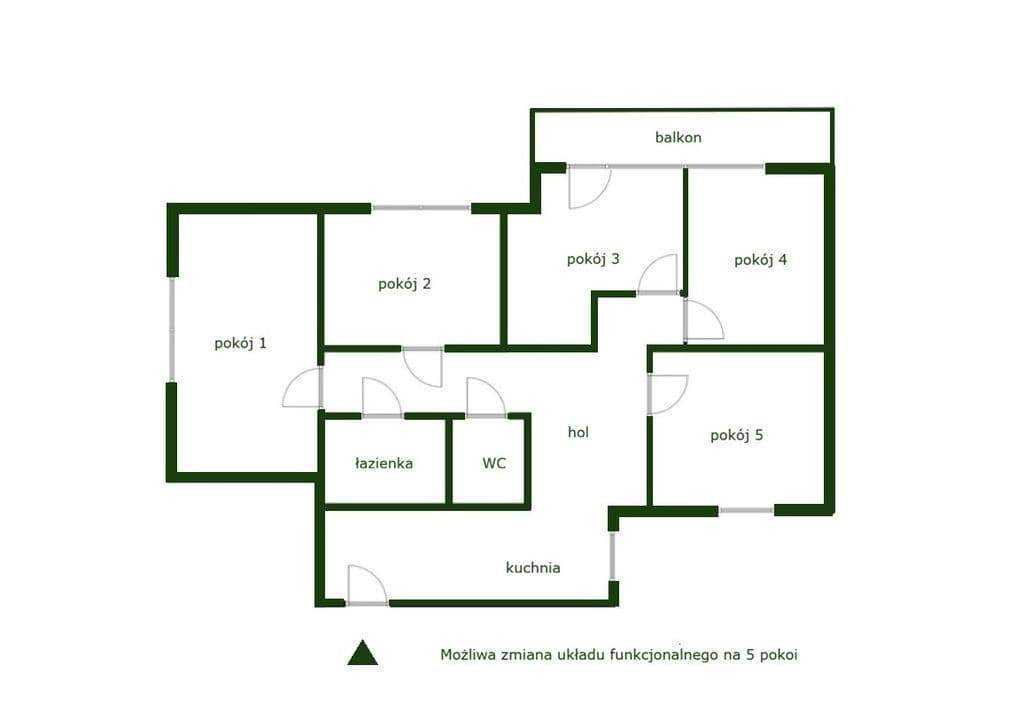 Spacious apartment with potential for 5 rooms – 15