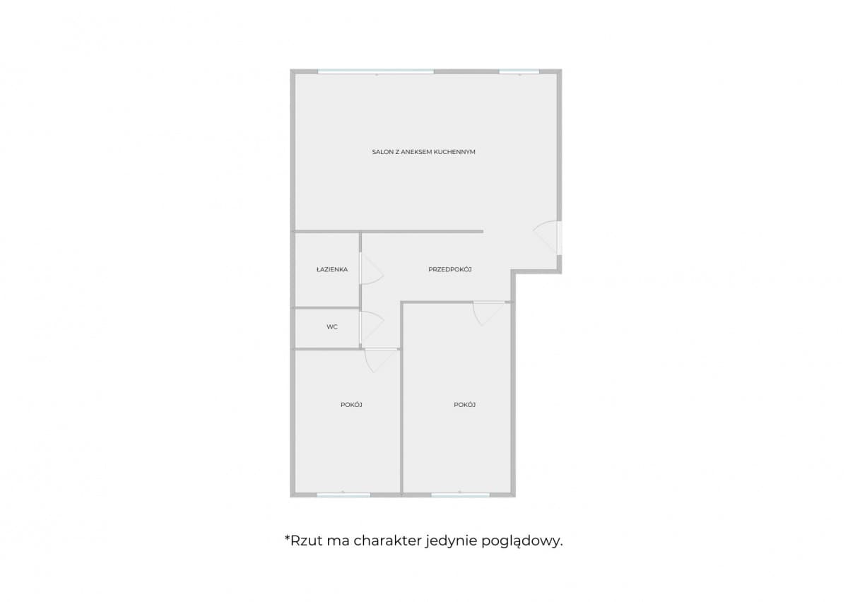 3-room apartment near Bielański Forest – 14