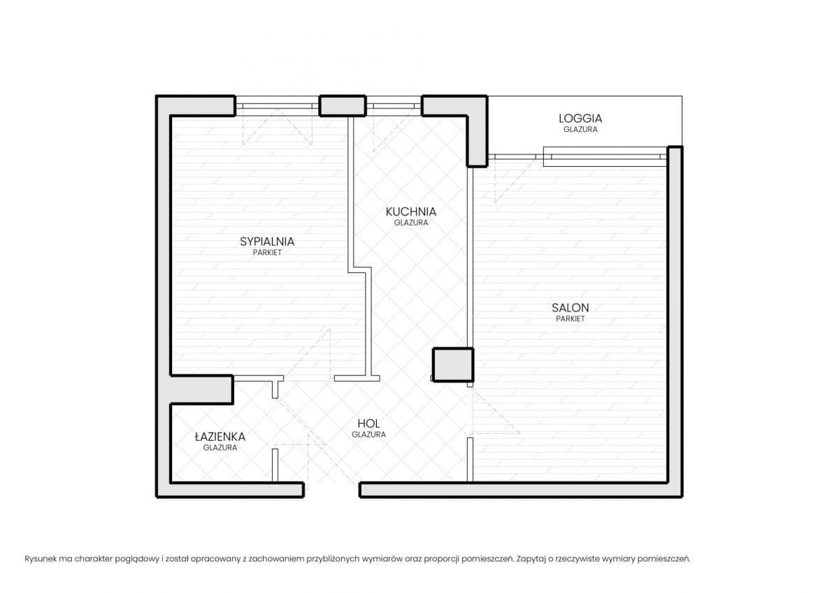 Functional apartment near green areas in Ochota – 11