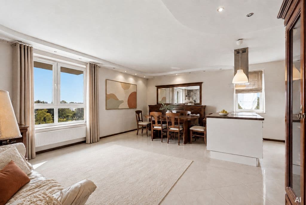 Spacious 4-room apartment with green view – 1
