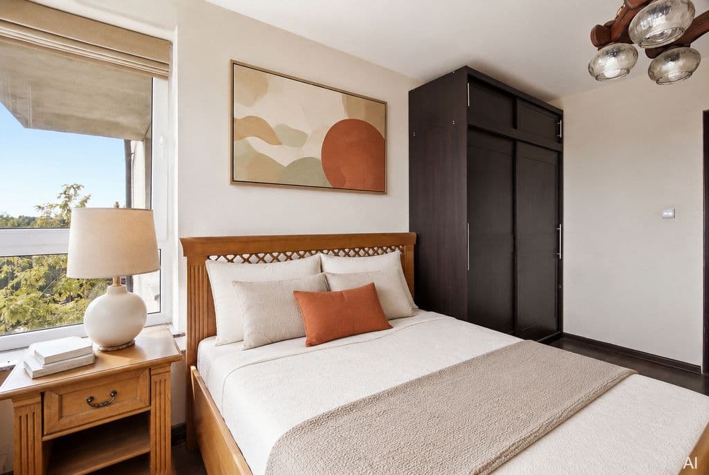 Spacious 4-room apartment with green view – 5