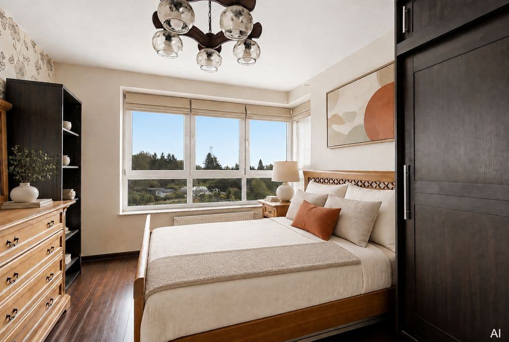 Spacious 4-room apartment with green view – 6