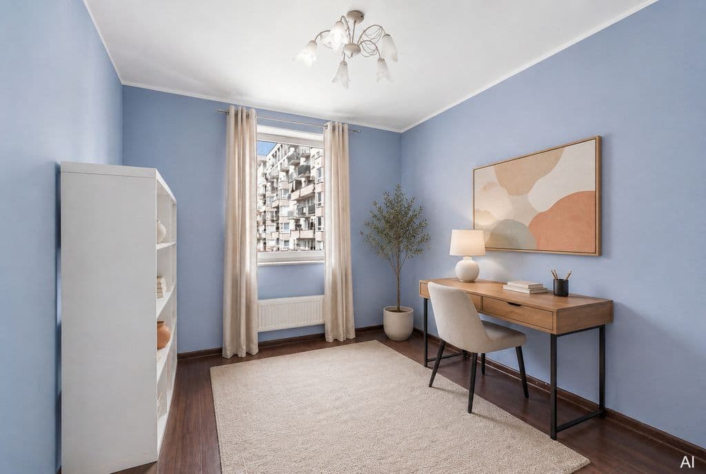 Spacious 4-room apartment with green view – 9