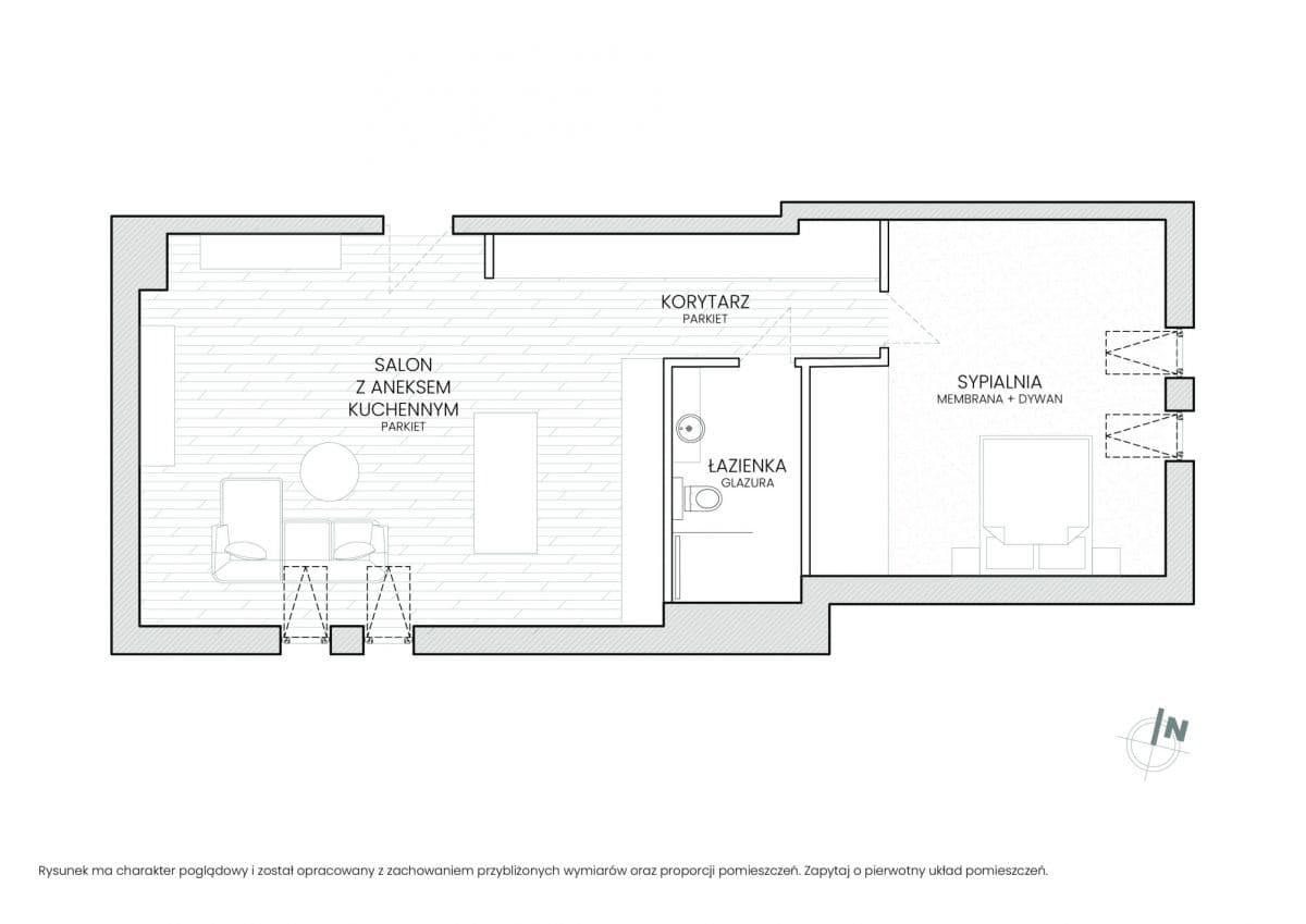 Spacious apartment near Kabaty Metro and nature – 13