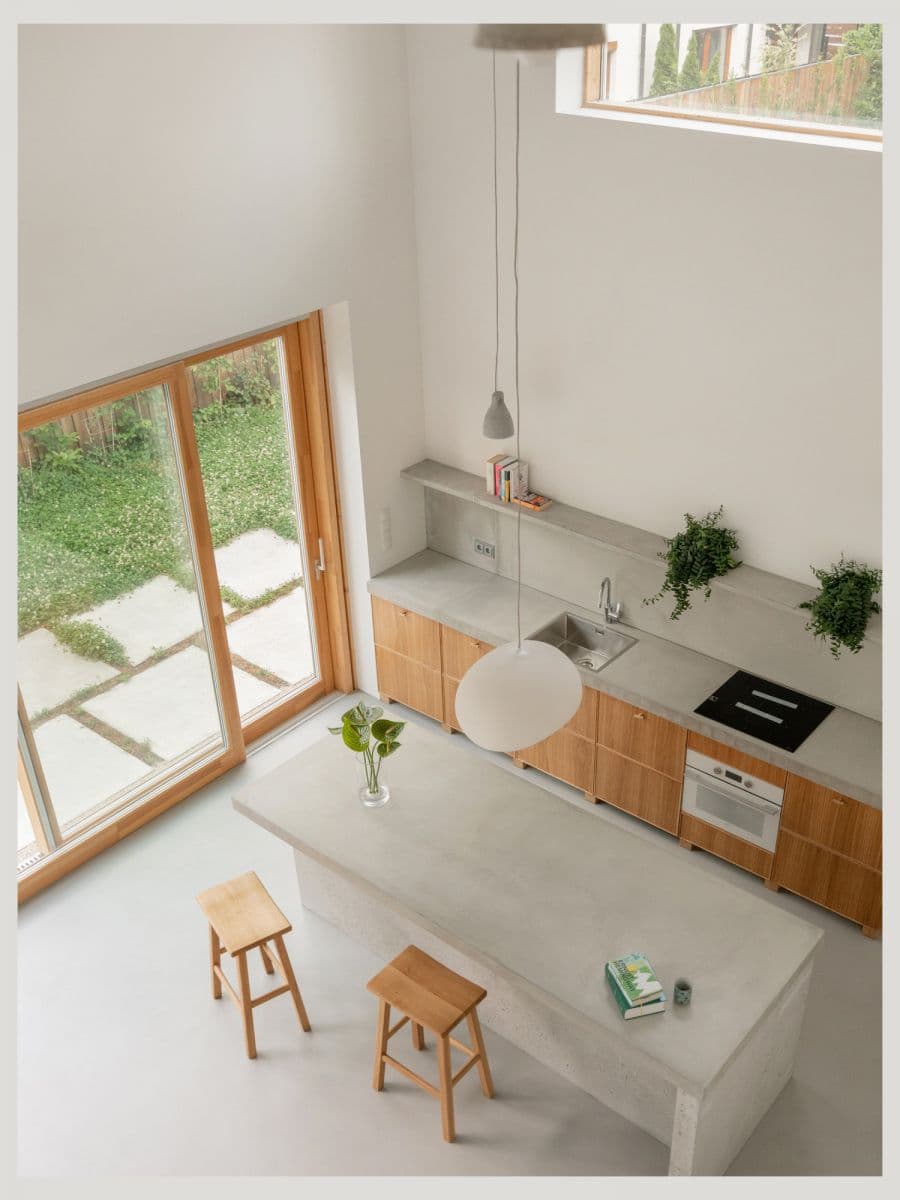 Modern semi-detached house in green Anin – 1