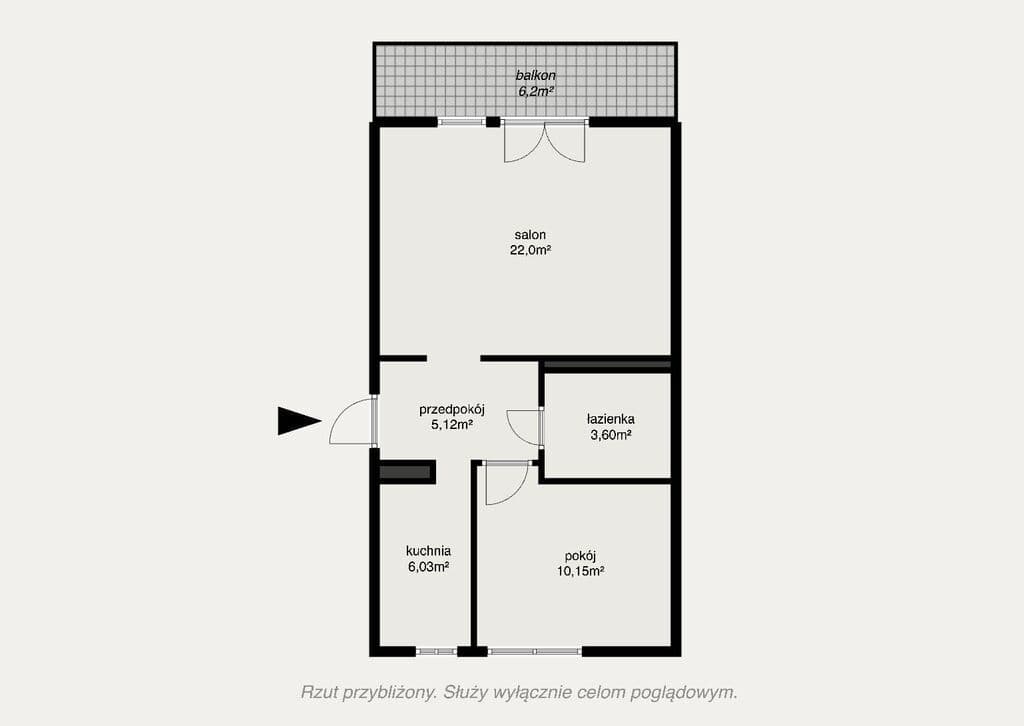 Modern 2-room apartment with balcony in Praga-Południe – 10