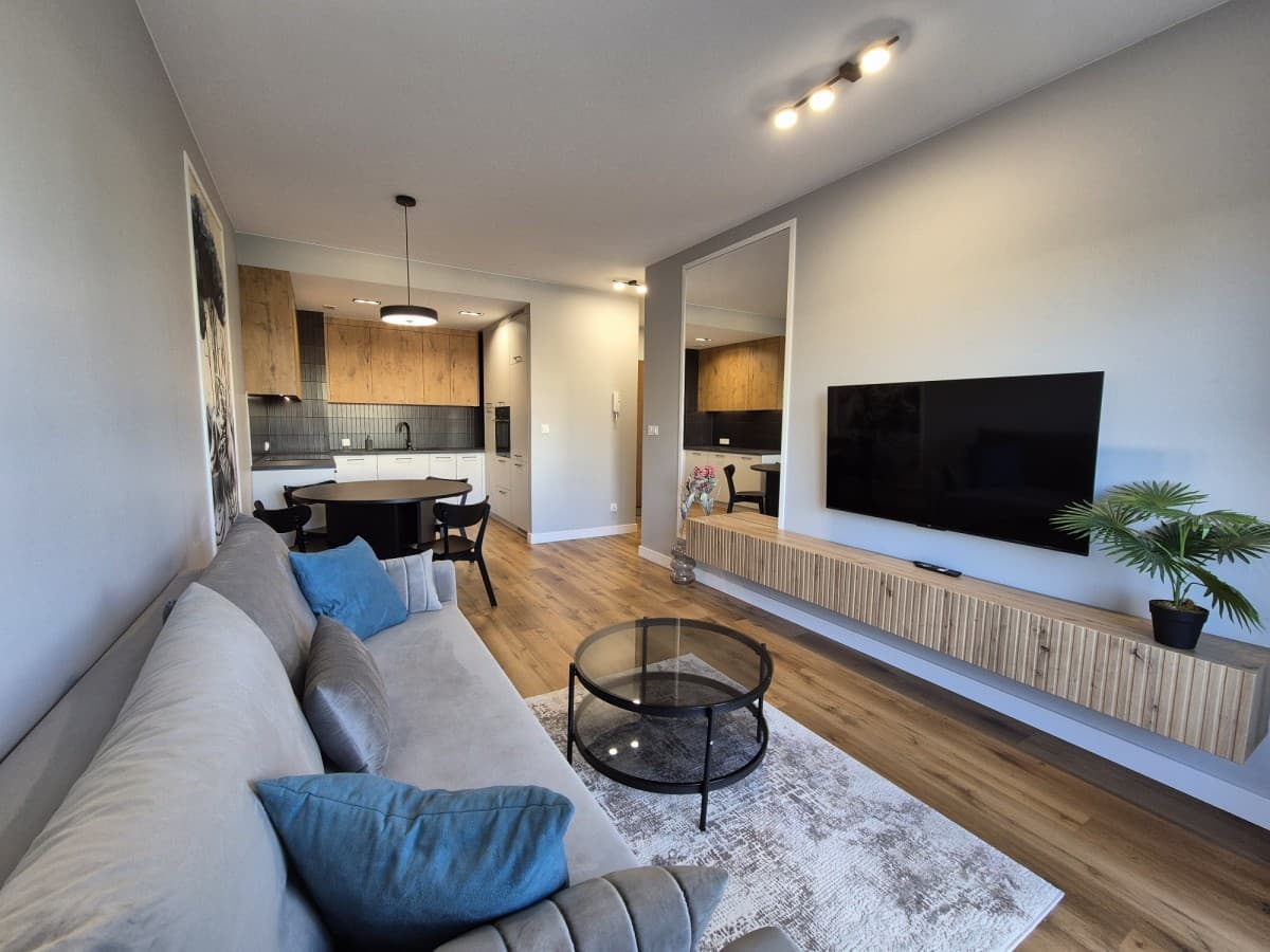Modern 3-room apartment near Kabacki Forest – 2