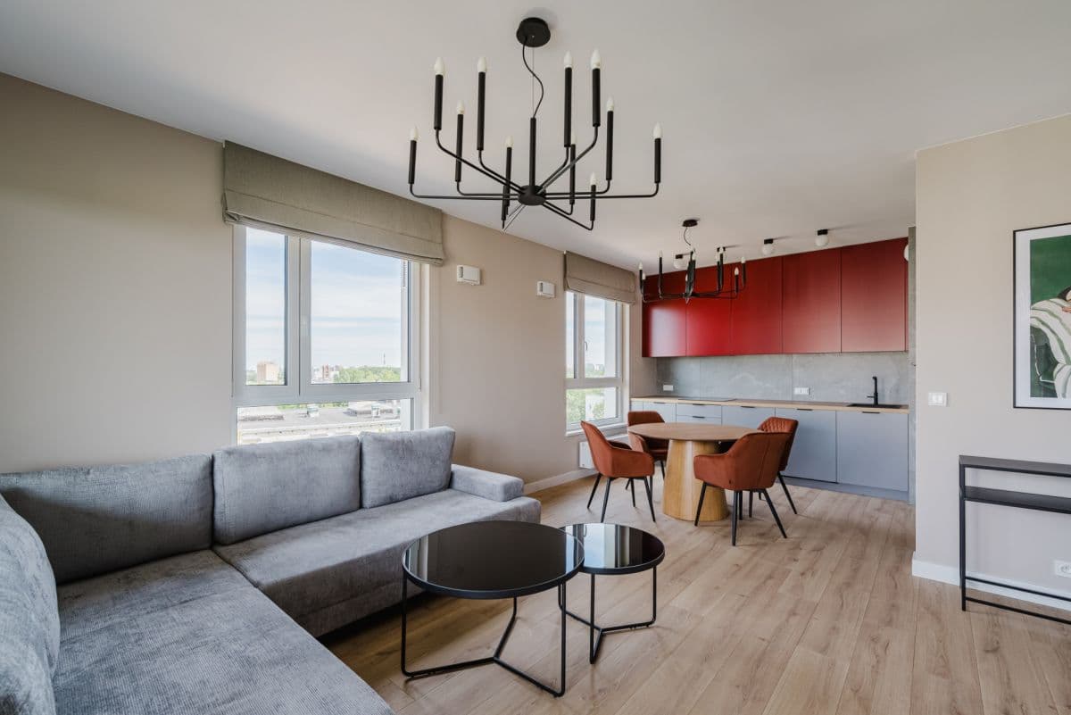 First rental: modern 3-room apartment with large balcony – 1