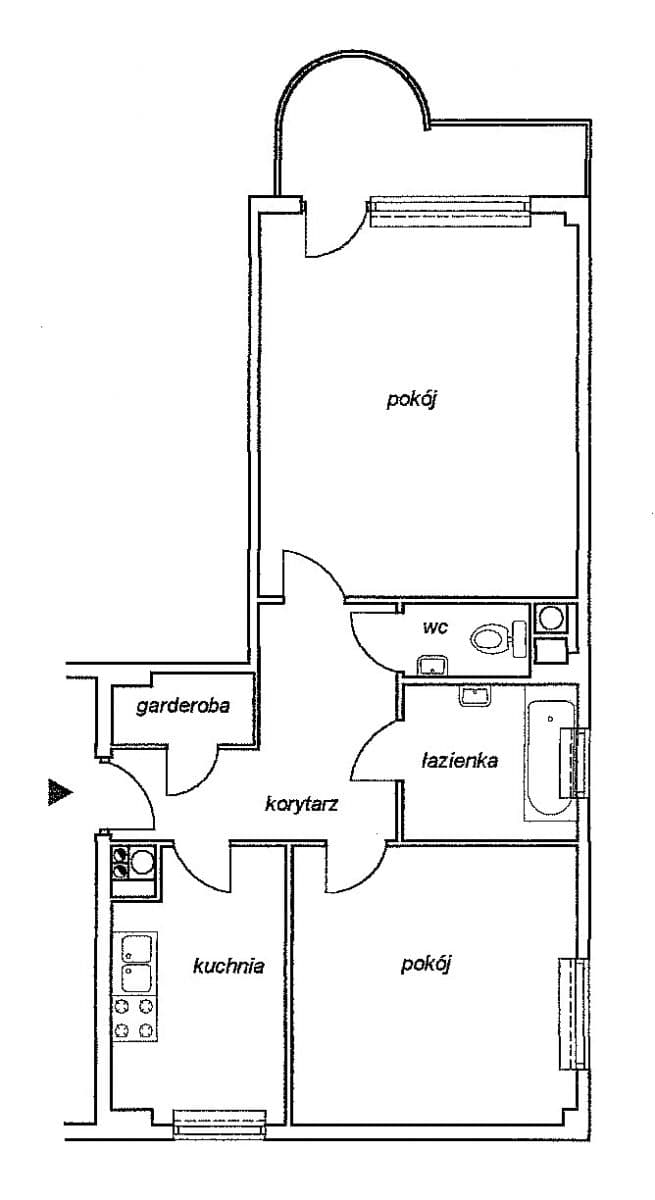 Well-maintained apartment with lots of built-in closets – 13