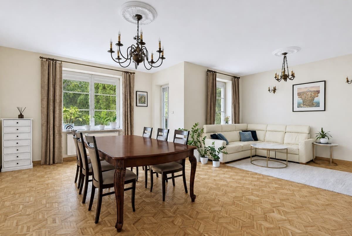 Elegant twin house surrounded by nature in Ursynów – 2