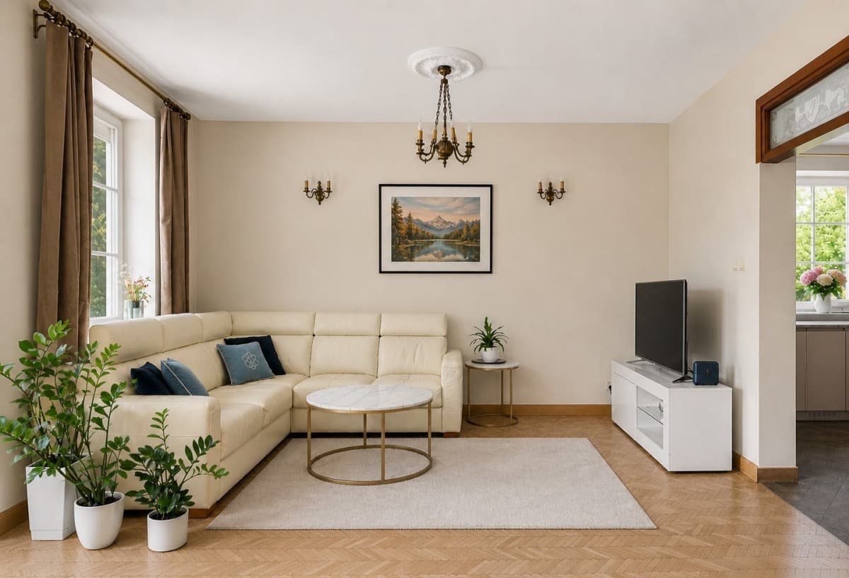 Elegant twin house surrounded by nature in Ursynów – 6