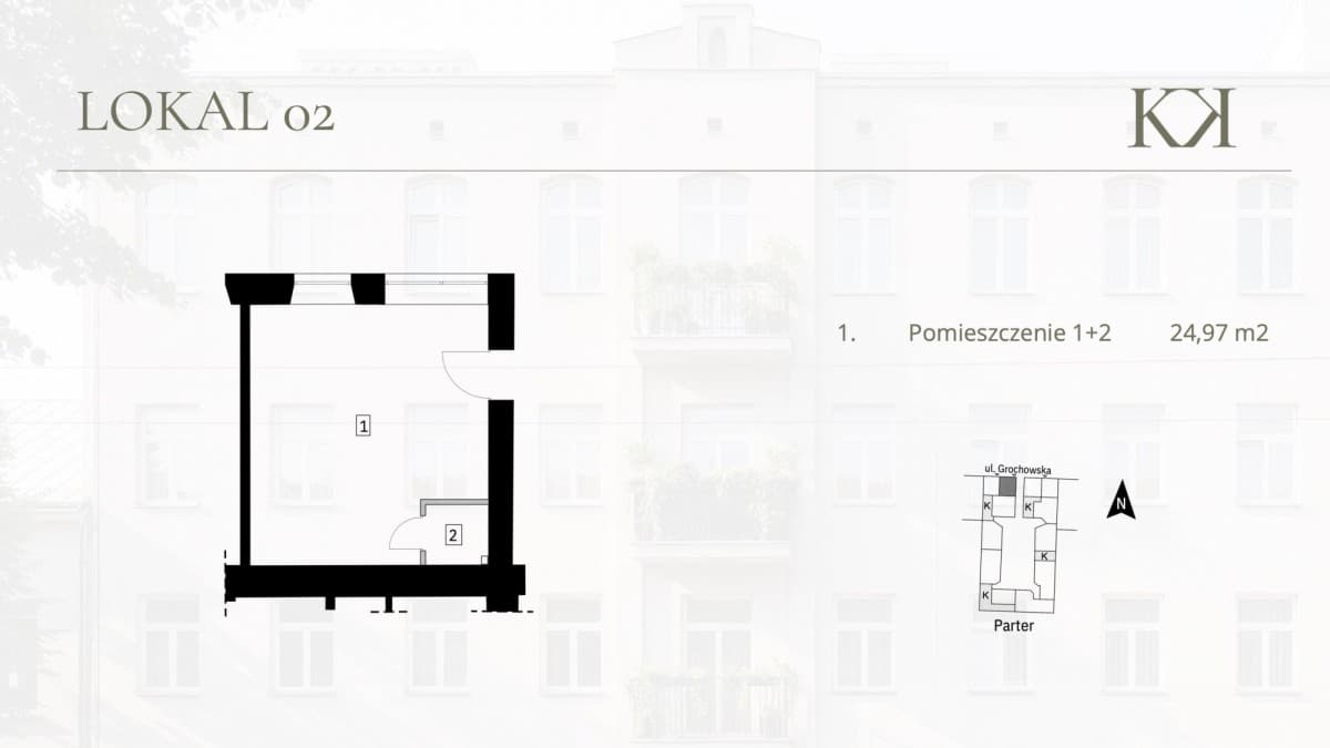 Commercial space in revitalized Kamionek with street exposure – 2